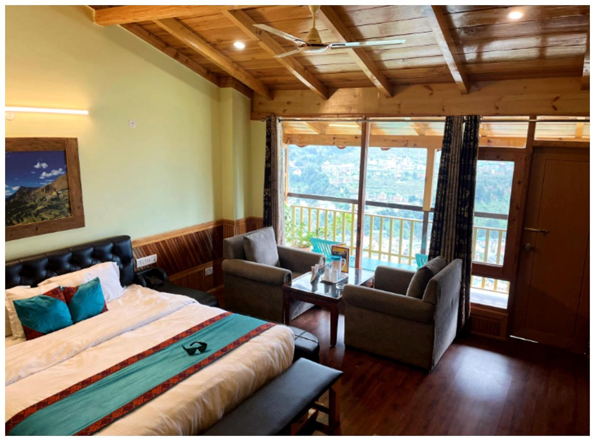 Manali Hotel T H E - B D - R E S O R T - Free Parking - Jungle Safari And Restaurant Facilities -Luxury & Spacious Room - Best Premium Hotel In Manali מראה חיצוני תמונה